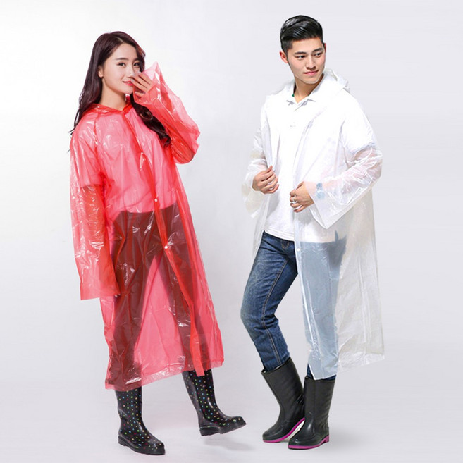 루나폴리 성인용 일회용우의, 50개, 블루