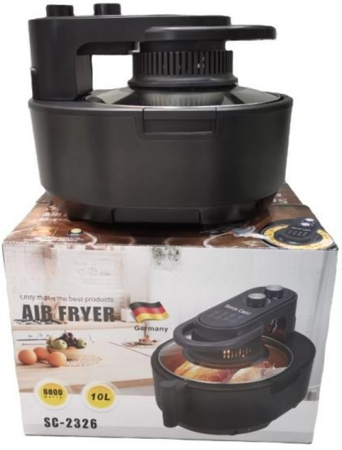 French fries mechanical fryer French fries maker deep fryer oven, 01 black
