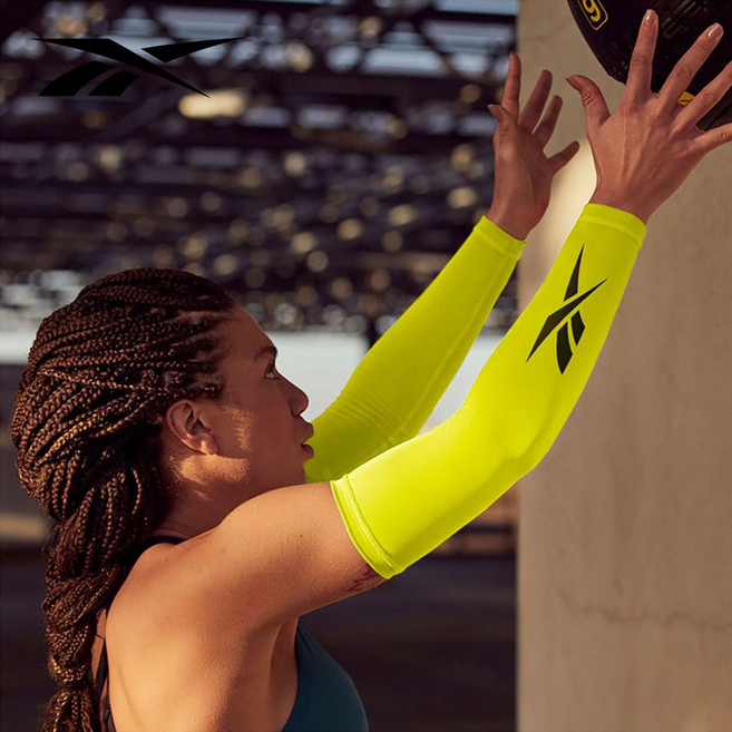 리복 컴프레션 암슬리브 팔토시 (RASL - 14011 14012), 옐로우, 1세트