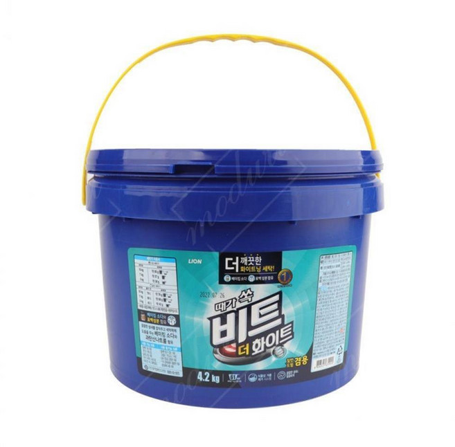 강력 세척 악취제거 화이트닝 효과 세탁세제 4.2kg 바스켓 고농축 찌든얼룩 향기, 1개