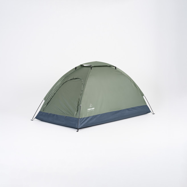 캠프텐버 조립식 공격형 1인용 백패킹 텐트, 3. 공격형(세로), 밀리터리카키