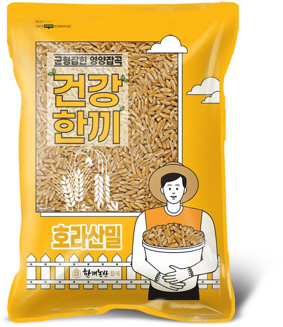 한끼농산 고대곡물 호라산밀 2kg, 1개