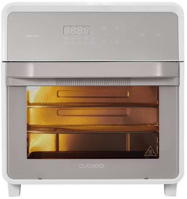 쿠쿠 올스테인리스 오븐형 에어프라이어 15L, CAFO-DS1510GW, 노블 화이트