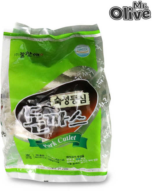 늘찬애 숙성 등심 돈까스 1.5kg, 1개