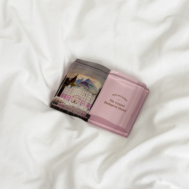 책 모양 독서용 크리스탈 문진, 부다페스트, 1개