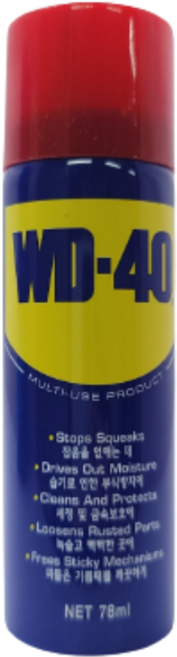 WD-40 잡음제거 부식방지 윤활제 78ml, 1개