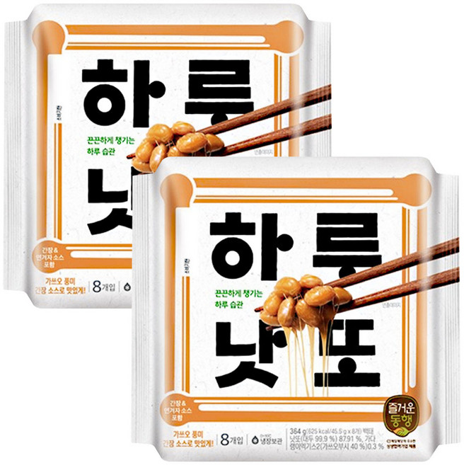 즐거운동행 하루낫또, 16개, 45.5g