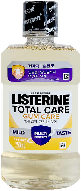 리스테린 토탈케어 검케어 마일드 250ml, 1개