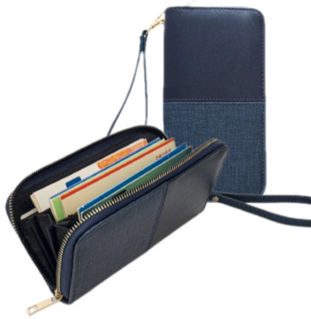 통장 지갑 지퍼 카드 가죽 지갑 파우치 케이스 장지갑