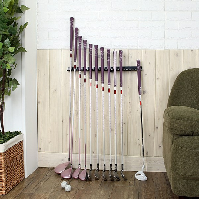 이동식 골프채걸이 클럽정리대 거치대 골프용품, 실버, 1개