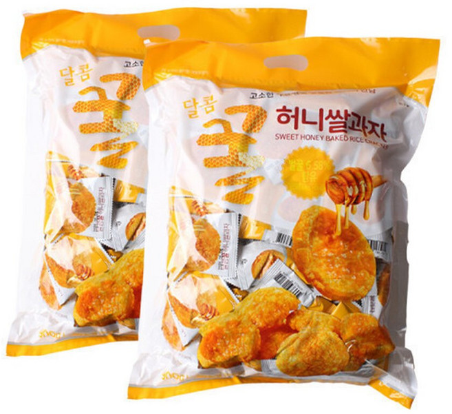 달콤꿀 허니 쌀과자 900g x2개, 2개
