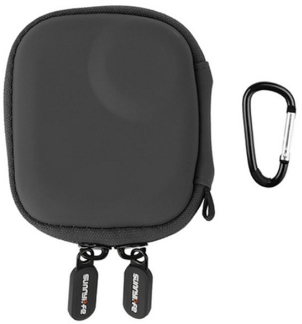 [특가] make speed DJI 오즈모나노 파우치 (카라비너 포함), 1개, 블랙