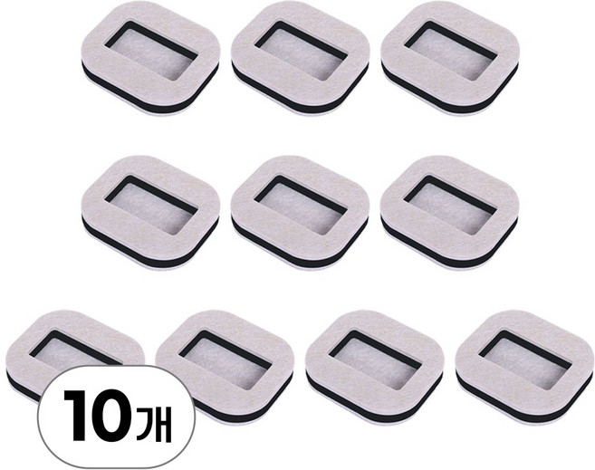 10p 세트 의자 바퀴 고정 밀림 방지 패드 대용량 의자발 커버 미끄럼방지 발커버 회전 체어 고정캡 소음 슈즈 발굽 고정형 받침 신발 논슬립, R99940W, 10개, 화이트