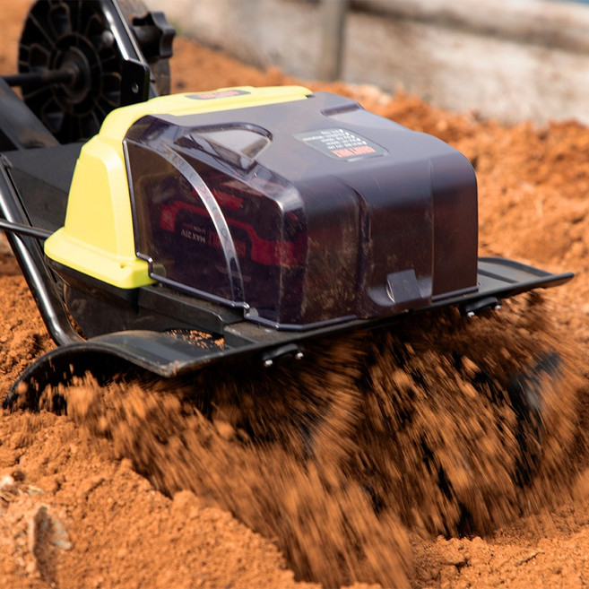 크래프트볼트 무선 미니 관리기 밭갈이 기계 4Ah 배터리 2개, 1개