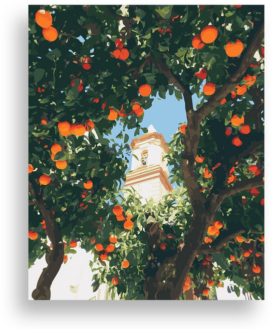 위메이크 페인팅 DIY 명화그리기 세트 그늘 아래 휴식 40x50, 1개