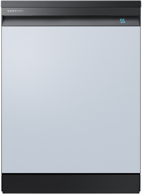 삼성전자 비스포크 빌트인 식기세척기 12인용, 새틴 스카이블루, DW60A8575SUS, 방문설치