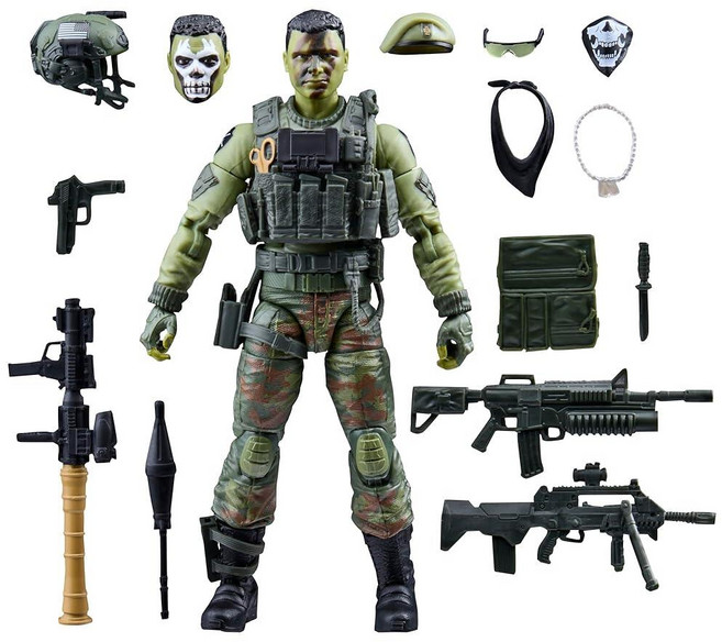 G.I. Joe Classified 시리즈 레거시 컬렉션: 액션 솔저 - 특수 부대 수집용 15.2cm(6인치) 피규어 세트 액세서리 16개 포함, G.I. Joe Classified 시리즈 레거시 컬렉