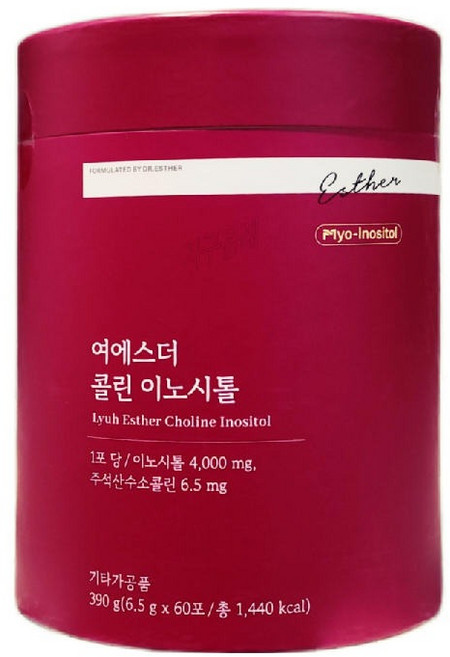여에스더 콜린 이노시톨 390g, 60개