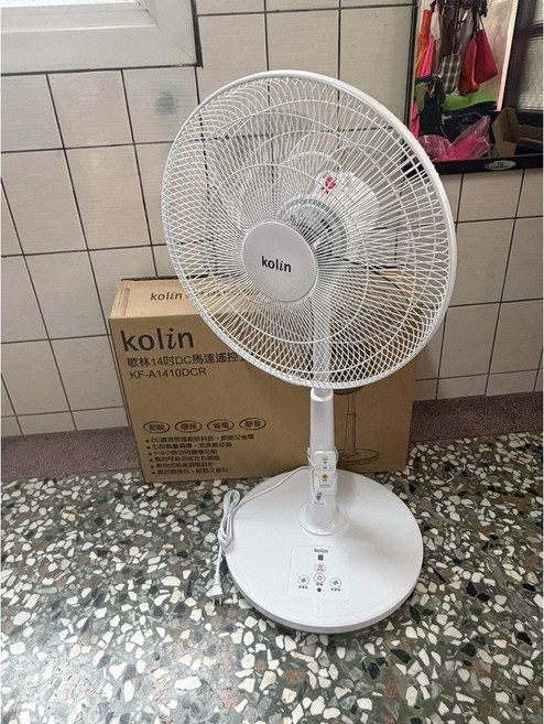 歌林 KF-A1410DCR 14吋 DC直流變頻遙控電風扇, 歌林14吋DC扇,優惠價, 歌林14吋DC扇