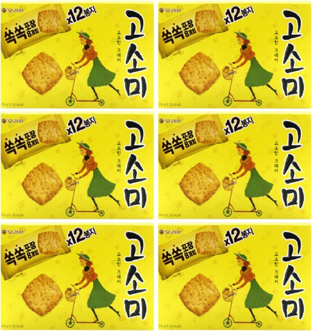 오리온 고소미, 216g, 6개 - 쿠팡