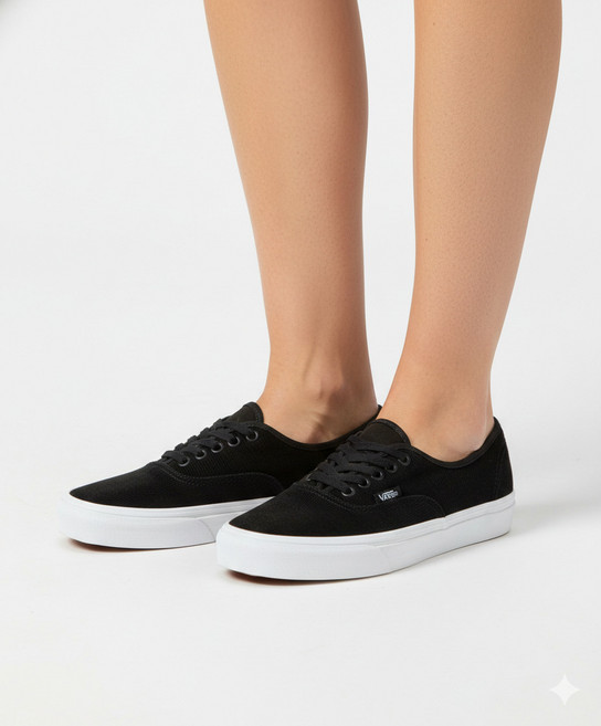 반스 vans 어센틱 - (코듀로이) 블랙 VN0A2Z3ZBLA1