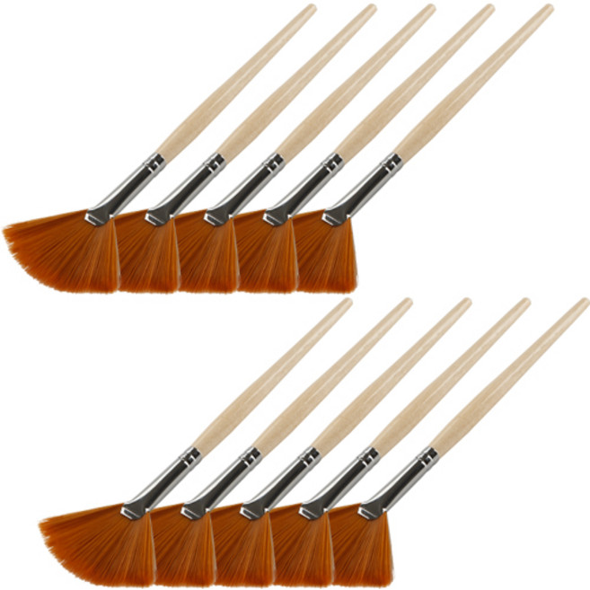 AWC 팩붓_부채형 10개입