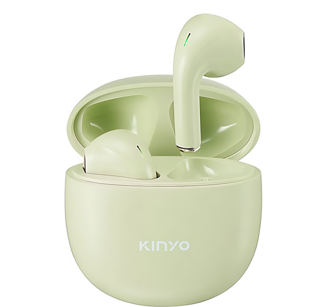 Kinyo 藍芽耳機, 綠色, BTE3901G