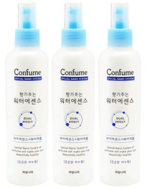 로소네타 헤어랩 슈퍼하드 워터 스프레이 265ml 2개 강력한 세팅력 향기좋은 볼륨 웨이브컬