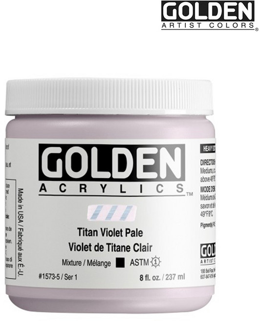 골든 아크릴쿨감 헤비바디 237ml S1 Titan Violet Pale