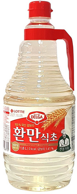 롯데 환만식초, 1.8L, 1개