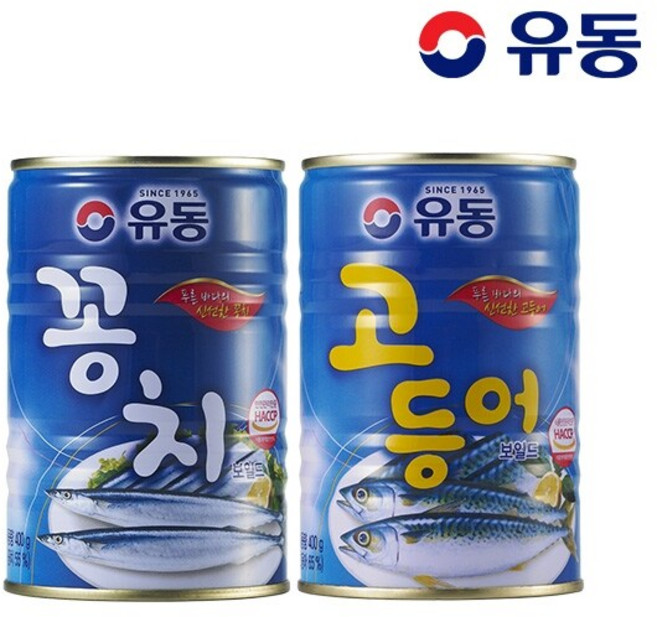 유동ㅣ꽁치 400g x1개 +고등어 400g x1개, 2개