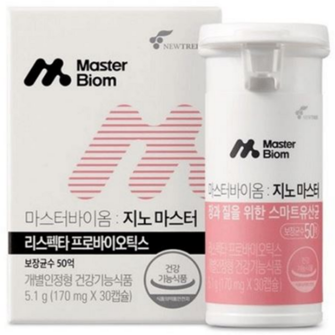 뉴트리 마스터바이옴 지노마스터 170mg, 30회분, 1개