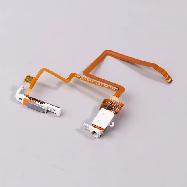 아이팟 클래식 30GB 80GB 120GB 3세대 160GB 액세서리용 헤드폰 오디오 잭 홀드 스위치 플렉스 리본 케이블, 01 White