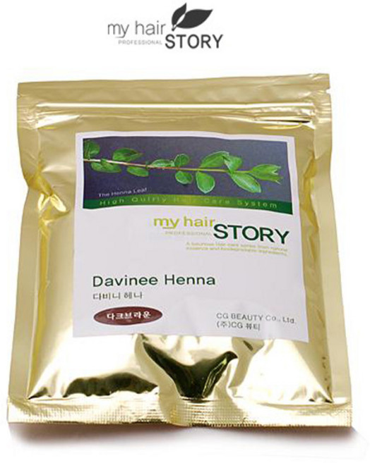 자꾸사 다비니 헤나 파우더 100g 5개묶음 헤나염색, 5개