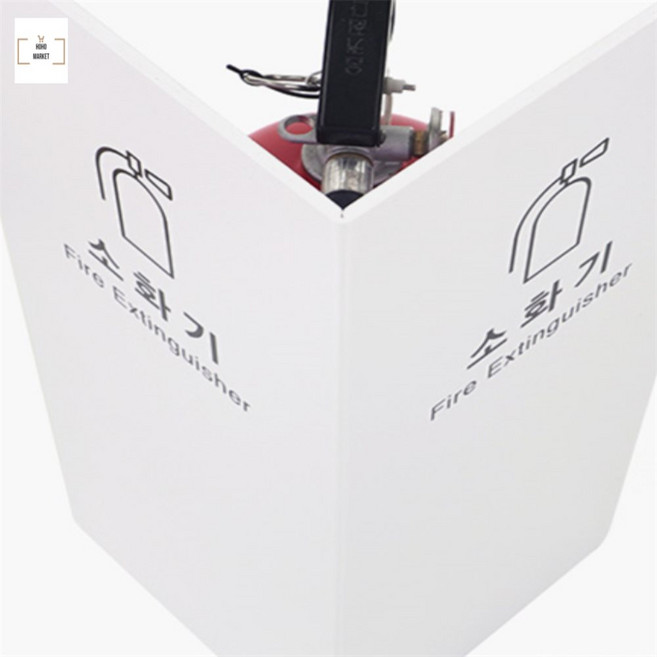 호호디자인 소화기 커버 가정용소화기커버, 검정, 1개