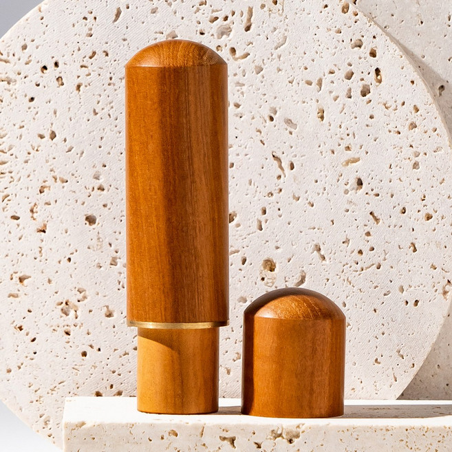 매드스탬프 도장 인감도장 사업자 개인 법인 인감 제작, 4글자, 궁서체, 대추목+잉크패드