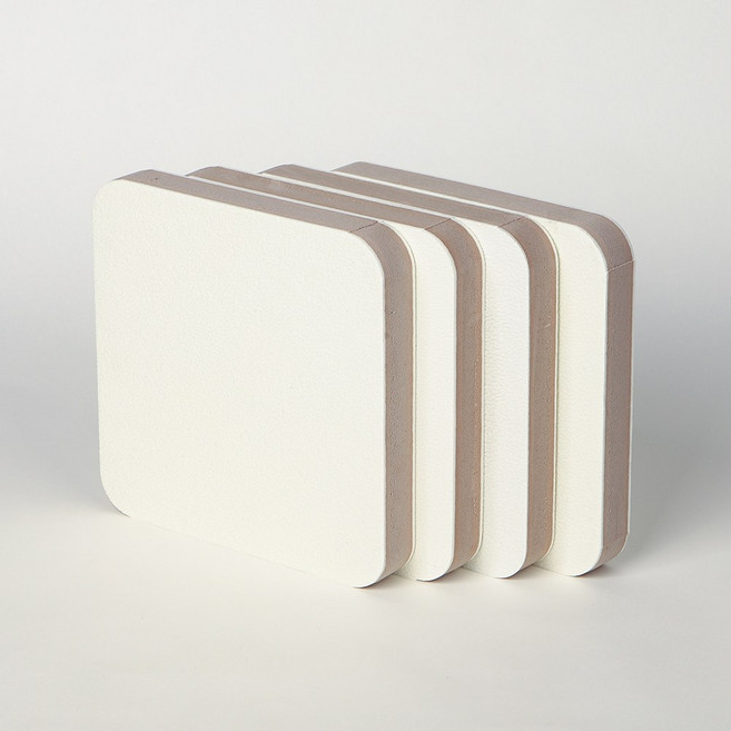 제이디 헬스기구 소음방지 충격흡수 미니 쿠션매트 (4p) 고밀도 EVA 조각매트, 아이보리, 1개