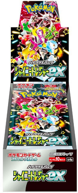 Pokemon 트레이딩 카드 게임 스칼렛 & 바이올렛 하이 클래스 샤이니 트레저 EX 부스터 박스 (일본) - 10팩