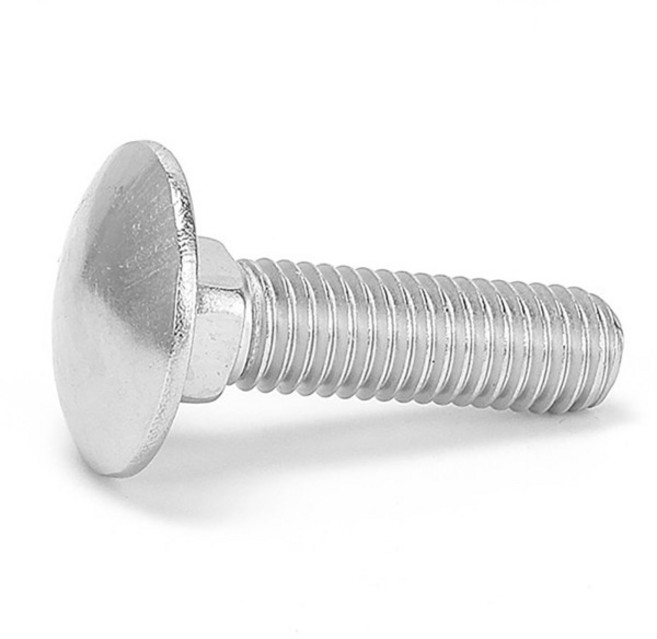 Carriage Bolts M6 M8 M10 Round Head Truss Square Neck Shelf Male Screws Machine Fasteners Stainless, 16 90mm, 02 M8  (10pcs)