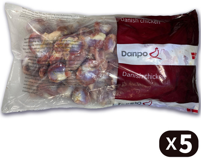 덴포 원료 닭근위 1Kg, 5개