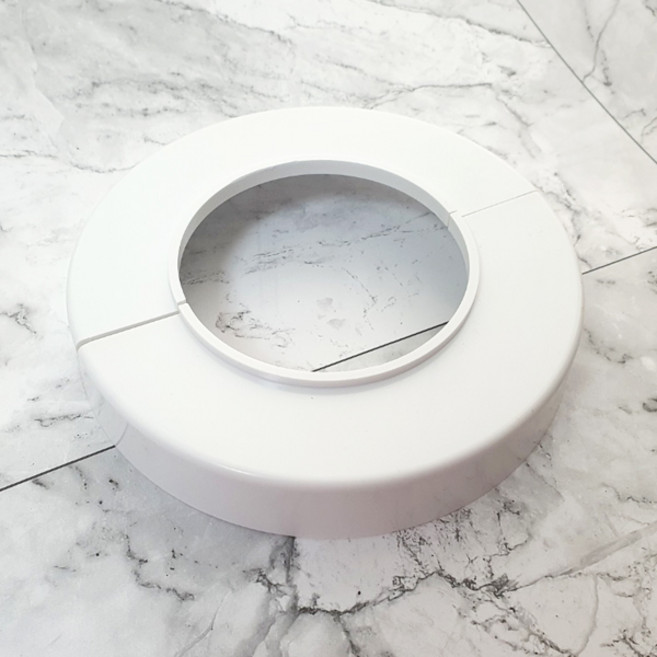 에어컨배관커버 구멍마개 우수관 원형 배관커버 분리 F135mm, 1개