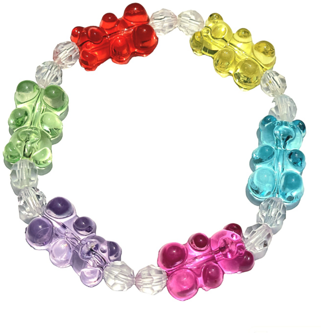 <아이랜드>하리보 젤리곰 팔찌 만들기 한세트, 10개