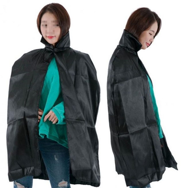 파티패션 검정망토(소) 할로윈 의상 코스프레 소품 (Araium), 파티패션 검정망토(소) 할로윈 의상 코스프레 소품 (A