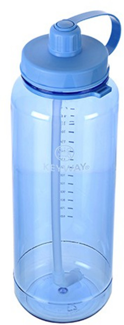 聯府 ER2500加水站 2.5L 吸管水壺 冷熱水壺 兒童水壺 台灣製, 藍, 1個