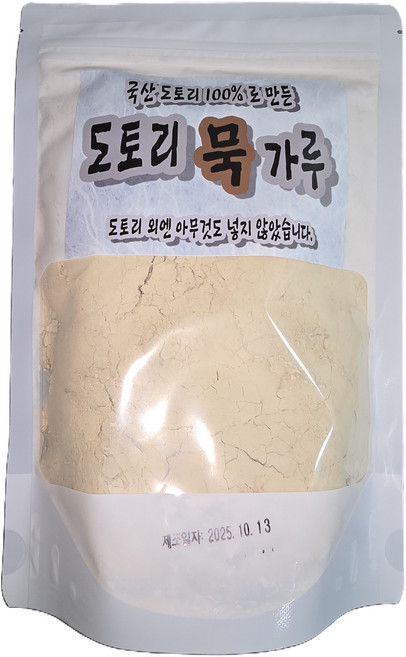 2025년 햇도토리 국산100% 찰진 옛날 토종 도토리가루 도토리묵가루 (오후3:40 이전 주문 당일발송), 500g, 2개