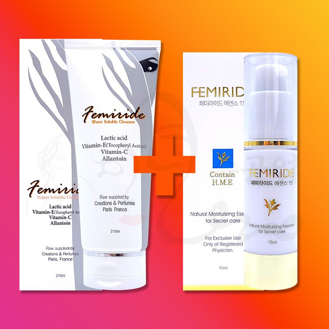 페미라이드 여성청결제 210ml + 페미라이드 에센스 15ml 병원용, 1개