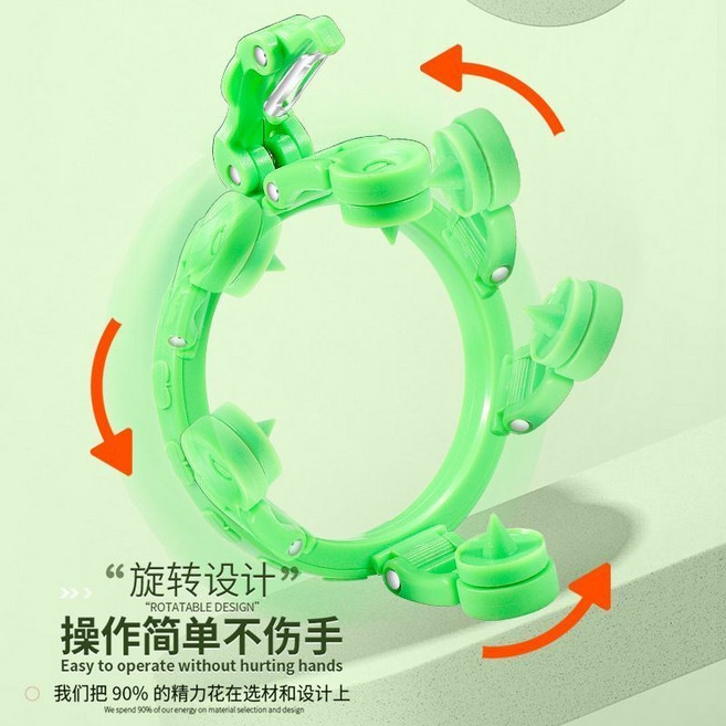 蘋果削皮器 旋轉設計 操作簡單, 新型綠色, 1個