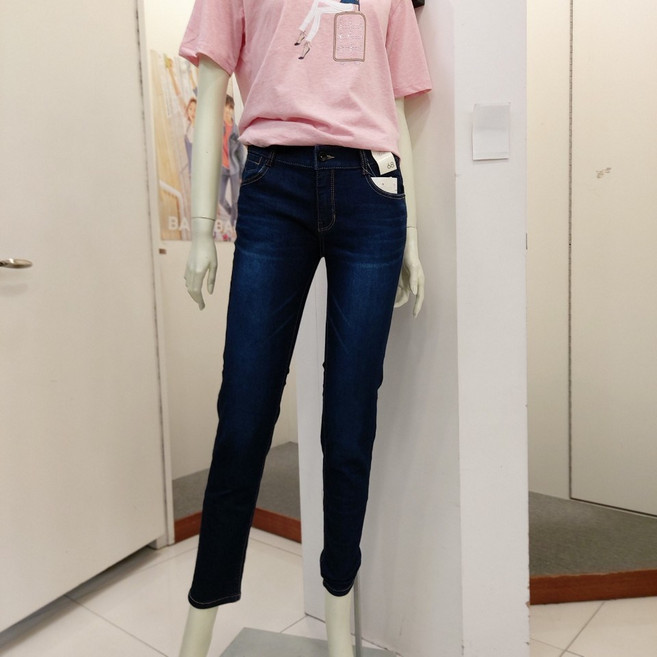 뱅뱅 핏좋은 여성 완전 편한 일자 청바지