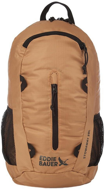 Eddie Bauer 남녀공용 성인용 Stowaway 패커블 데이팩 20 L, 20L, 담배
