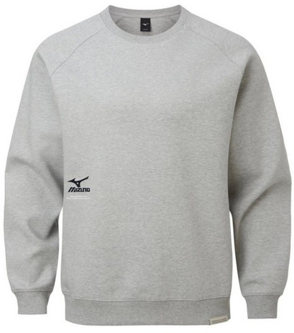 미즈노 면 폴리 소재의 간절기용 캐주얼 맨투맨 SMALL LOGO SWEAT MTM_32YC4520 836862